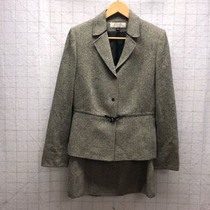 Tahari Wool Blend skirt suit